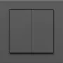 Interruttore luce wireless Senic Friends of Hue antracite 81x81x17 mm