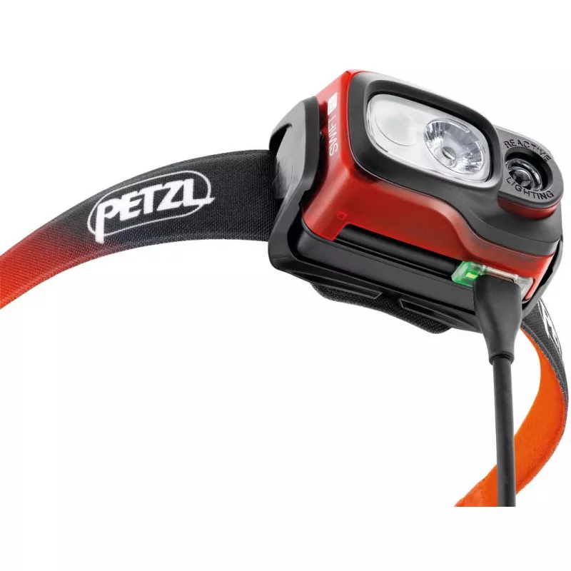 Petzl SWIFT RL nero, bianco torcia frontale LED