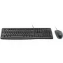 Desktop MK120, con filo, USB, QWERTZ, nero, mouse incluso