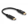 Cavo di ricarica DeLOCK USB Type-C 15 cm PD 5 A con E-Marker