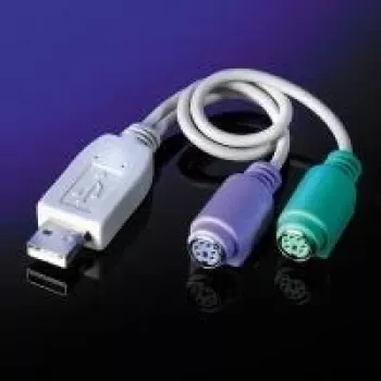 VALUE adattatore tastiera / mouse - USB Type A, 4-pin (M) - PS/2, 6-pin (F)