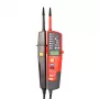 Tester di tensione e continuità Unit UT18E con display LCD e rilevamento di tensione senza contatto