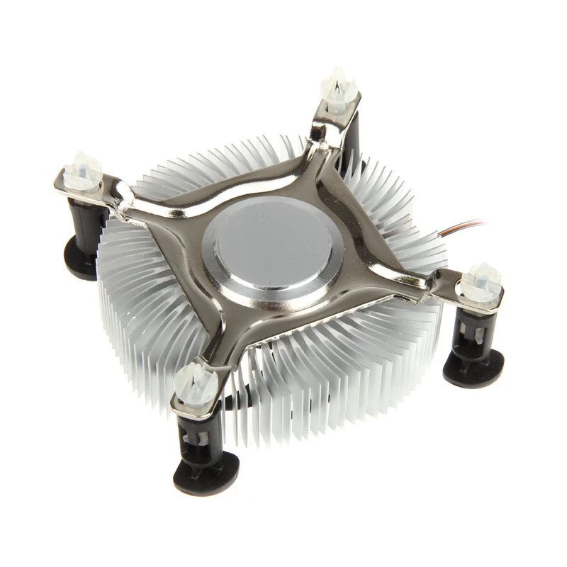 Dissipatore per CPU low profile Akasa AK-CC7122BP01, LGA775/LGA1156/LGA1155, alluminio, 75 mm