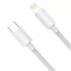Kit cavi dati Baseus Simple Wisdom USB-C a Lightning PD 20W (2 pezzi/confezione) 1,5m bianco