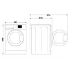 Lavatrice INDESIT MTWA71252WPL 7 kg, carica frontale, classe energetica E