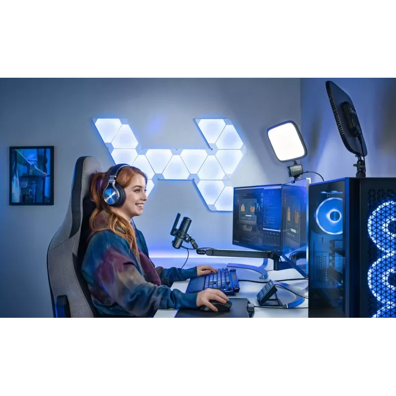 Braccio per microfono Elgato Wave Mic Arm Low Profile — braccio a profilo basso regolabile per studio e streaming