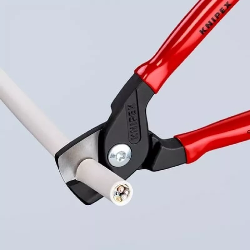 Forbici per cavi Knipex 95 11 160 — 160 mm capacità di taglio, impugnature ergonomiche