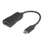 Garbot 31.20.9006 cavo da USB-C a DisplayPort, USB 3.1, maschio/femmina, 15 cm, nero