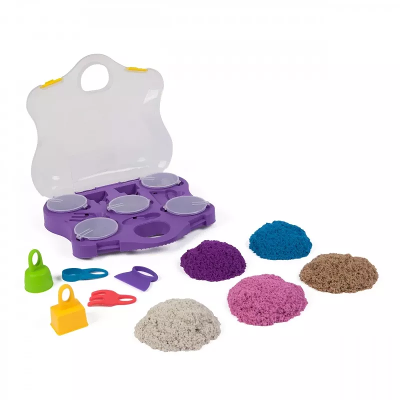 Kinetic Sand Castle Case - verde lime