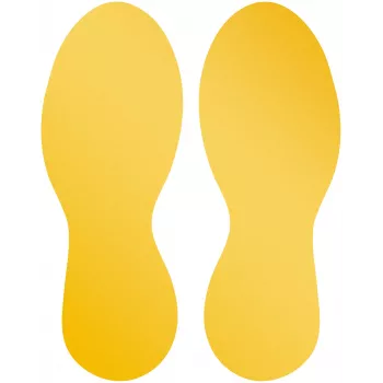 Cartello adesivo Durable 104704 giallo