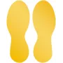Cartello adesivo Durable 104704 giallo