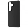 Custodia protettiva FIXED Story per Samsung Galaxy S26, nero, custodia sottile