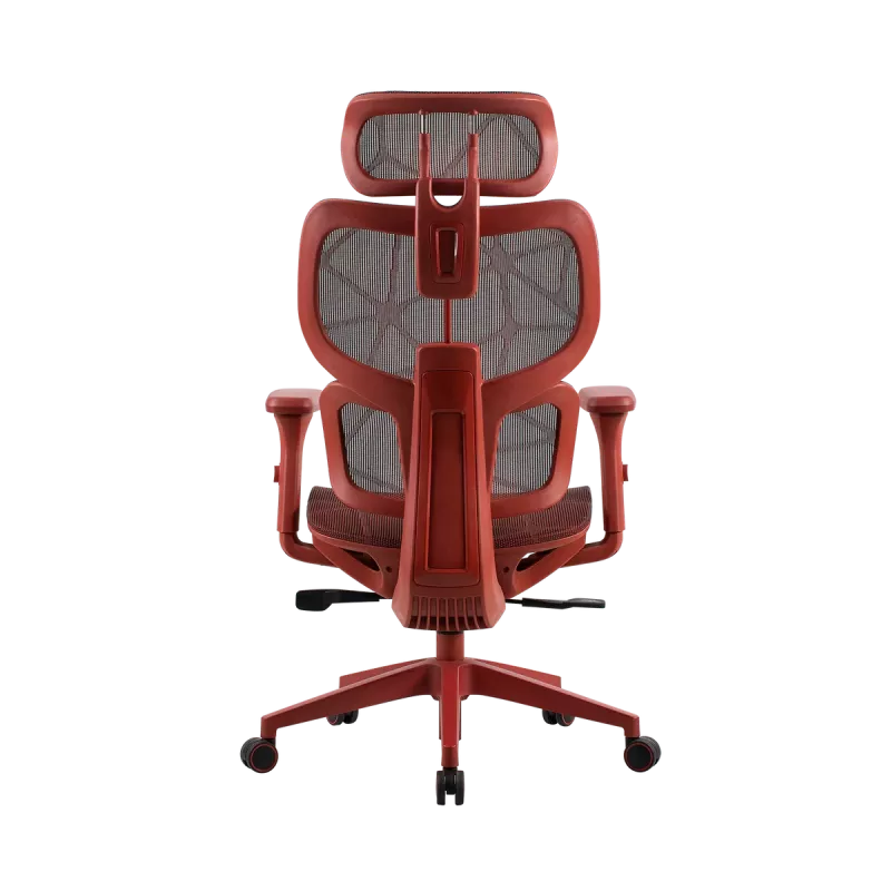 Sedia da ufficio gaming Onex | Ventra Premium rete in tessuto | rosso