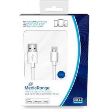 Cavo Lightning MediaRange MRCS178 1m bianco