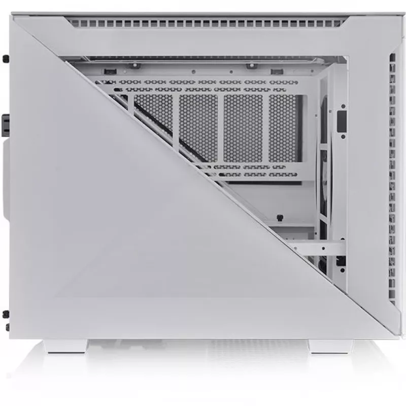 Case PC Thermaltake Divider 200 TG Air Snow Micro Tower bianco
