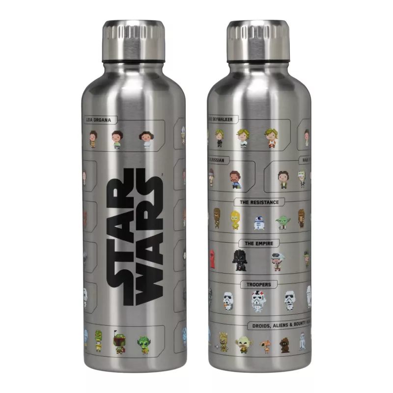Paladone Star Wars bottiglia d'acqua in metallo