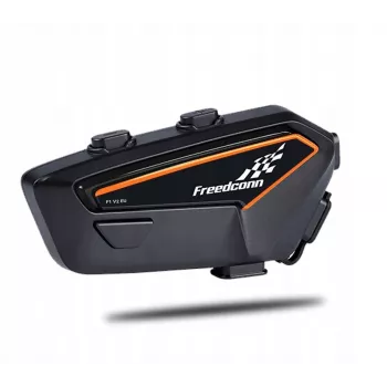Auricolari FreedConn F1 V2 EU — Bluetooth 5.2, IP65, batteria 1100 mAh, fino a 48 ore di conversazione, radio FM, microfono, clip