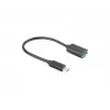 Adattatore LANBERG AD-UC-UA-04 USB Type-C maschio - USB Type-A femmina 15cm nero