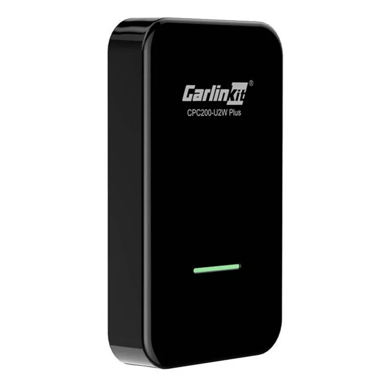 Adattatore wireless Carlinkit U2W Plus per Apple CarPlay, nero