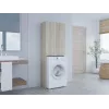 Armadietto a parete bagno top e shop POLA DD SONOMA, struttura rovere, a parete, 4 ripiani