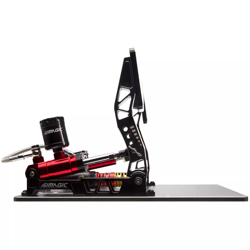 Simagic P2000 set 2 pedali idraulico, 100KG loadcell - Crimson Edition