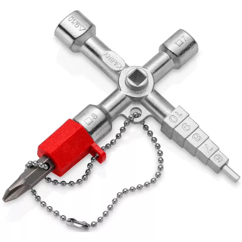 Knipex 00 11 04 chiave universale per quadri elettrici