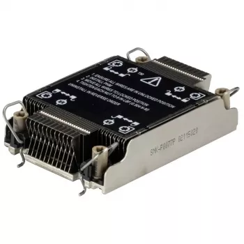 Supermicro SNK-P0077P sistema di raffreddamento per computer dissipatore per processore nero, acciaio inox