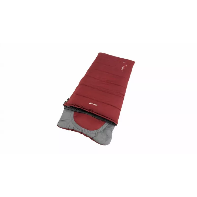 Sacco a pelo Outwell Contour Junior rettangolare poliestere 170 cm x 70 cm, rosso