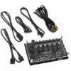 Controller automatico Lamptron CT630 PWM ARGB — controller ventole PWM-ARGB compatto, nero