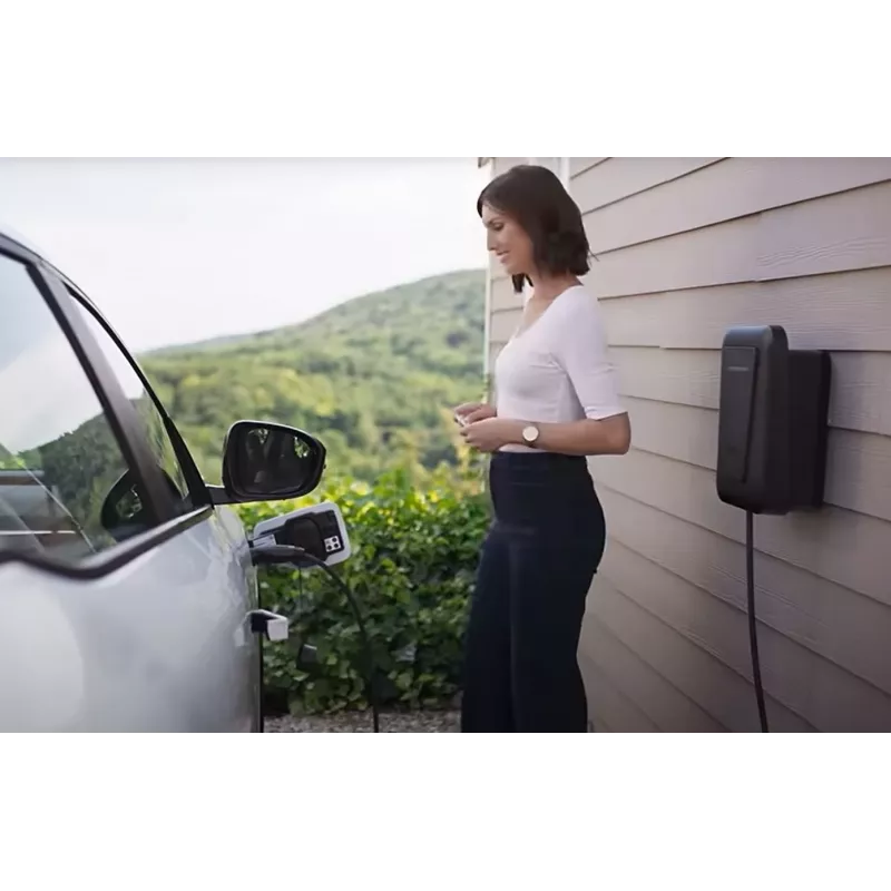 Stazione di ricarica EV a parete Hager witty one 11 kW a 3 fasi con RFID, Bluetooth e cavo Tipo 2 da 4,5 m
