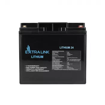 Extralink batteria LiFePO4 24000 mAh 12,8 V