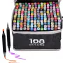 Set pennarelli alcolici Extralink 168 pezzi