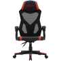 Canyon MCH01 - Flow - sedia gaming ergonomica - nero e rosso
