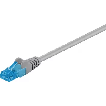 Goobay cavo patch CAT 6a, U/UTP, grigio, 7,5 m - LSZH senza alogeni, rame (55424)