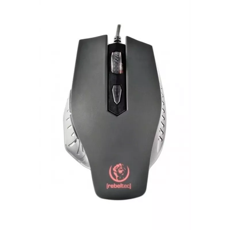 Rebeltec Red Dragon – mouse ottico – 6 tasti – con filo – USB