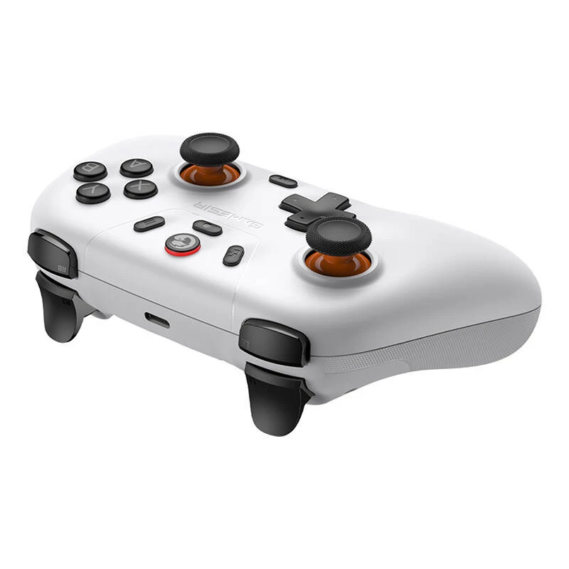 Controller gaming wireless GameSir T4n Lite bianco compatibile Bluetooth, wireless, ricaricabile