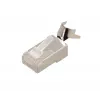 Connettore RJ45 Extralink CAT6A FTP 8P8C, trasparente, connettore maschio/femmina, 1 pz.