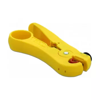 DELOCK 86478 spellacavi — capacità di spellatura 3,5–9 mm, lunghezza 111 mm, giallo