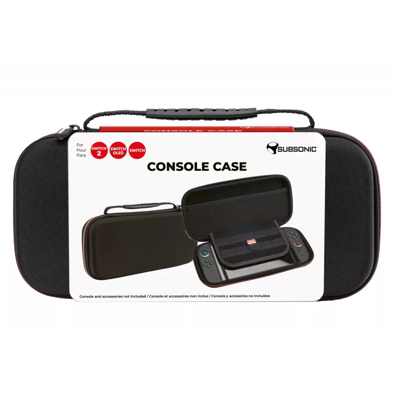 Custodia rigida Subsonic per Nintendo Switch 2, Switch OLED, Switch