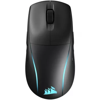 Mouse da gaming CORSAIR M75 – nero, superficie monocolore, peso 0,089 kg