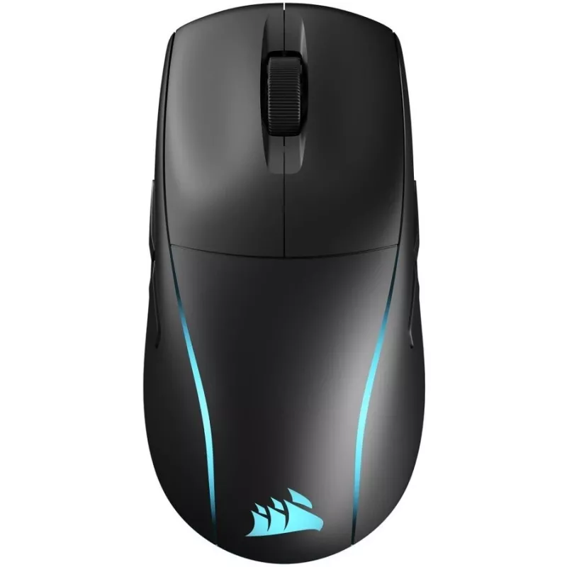 Mouse gaming wireless leggero RGB Corsair M75, nero