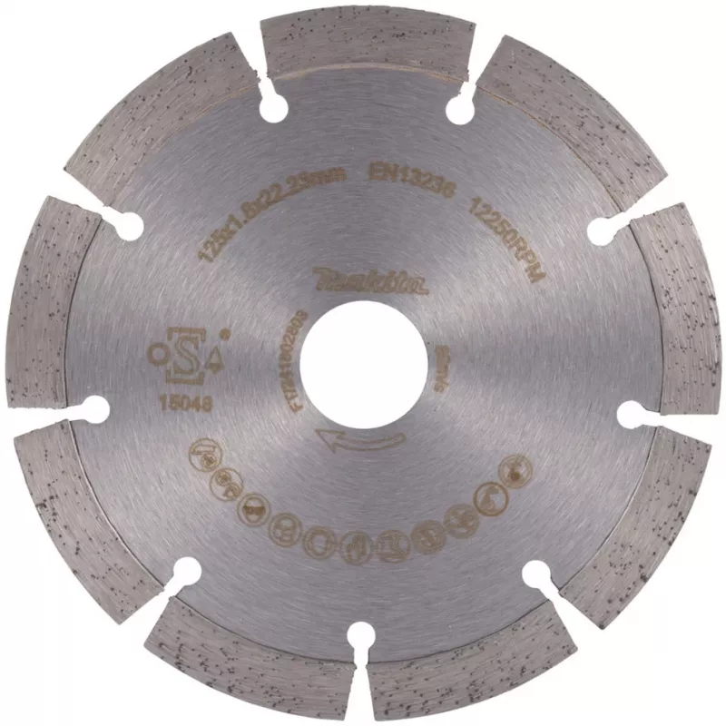 Disco diamantato Makita D-80086 125 mm diametro 22,23 mm foro