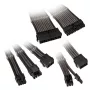Kit prolunga cavi Kolink Core Adept – rivestito in PET, set da 6 pezzi, 20+4-Pin, 8-Pin, 4+4-Pin, 3×6+2-Pin (300–350 mm)