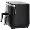 Friggitrice ad aria Severin FR 2453 Double 3,25 L 2850 W nero argento