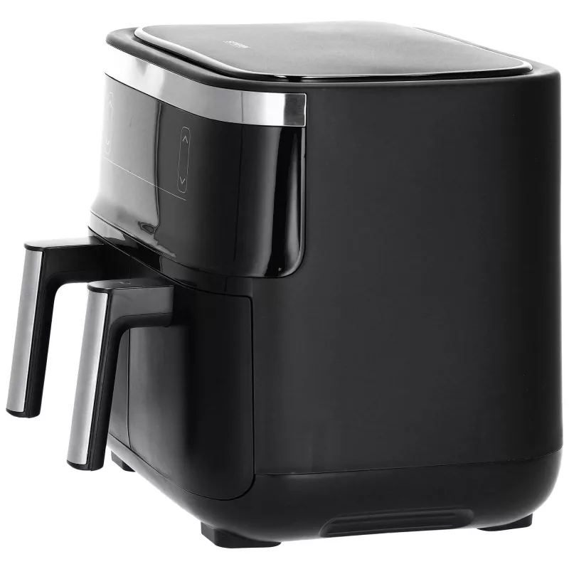 Friggitrice ad aria Severin FR 2453 Double 3,25 L 2850 W nero argento