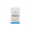 Connettore RJ-45 LANBERG PLU-6000 per cavi Cat6 U/UTP, trasparente/bianco, confezione da 100