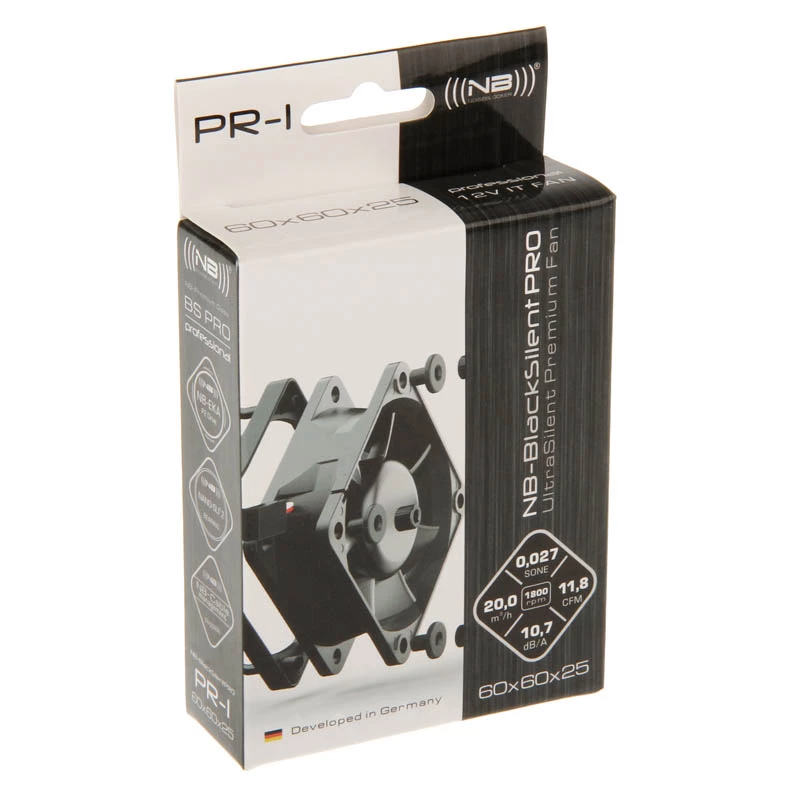 Ventola Noiseblocker BlackSilent Pro PR-1