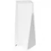 MikroTik Audience RBD25G-5HPacQD2HPnD access point Mesh tri-band, Wi-Fi 5 (802.11ac), 2,4 GHz + 2x 5 GHz, 1733 Mbit/s, 2x Gigabit LAN, PoE, RouterOS L4, bianco