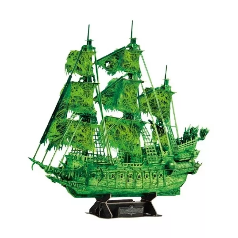 Puzzle 3D modello Olandese Volante, che brilla al buio, cubicfun 306-T4041H