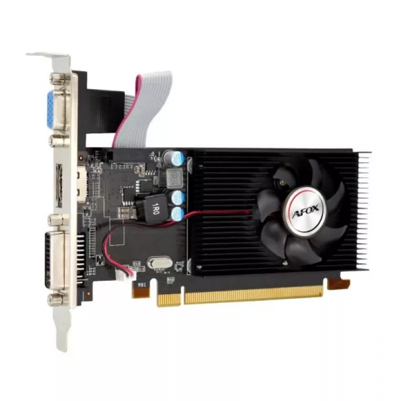 AFOX Radeon R5 230 1GB DDR3 scheda grafica, 64-bit, DVI/HDMI/VGA, Low Profile